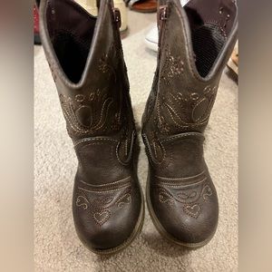 Little girls cowboy boots